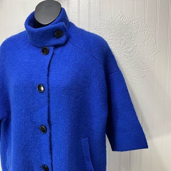 CHRISTIAN SIRIANO Wool Blend Cardigan Sweater - Picture 2 of 5